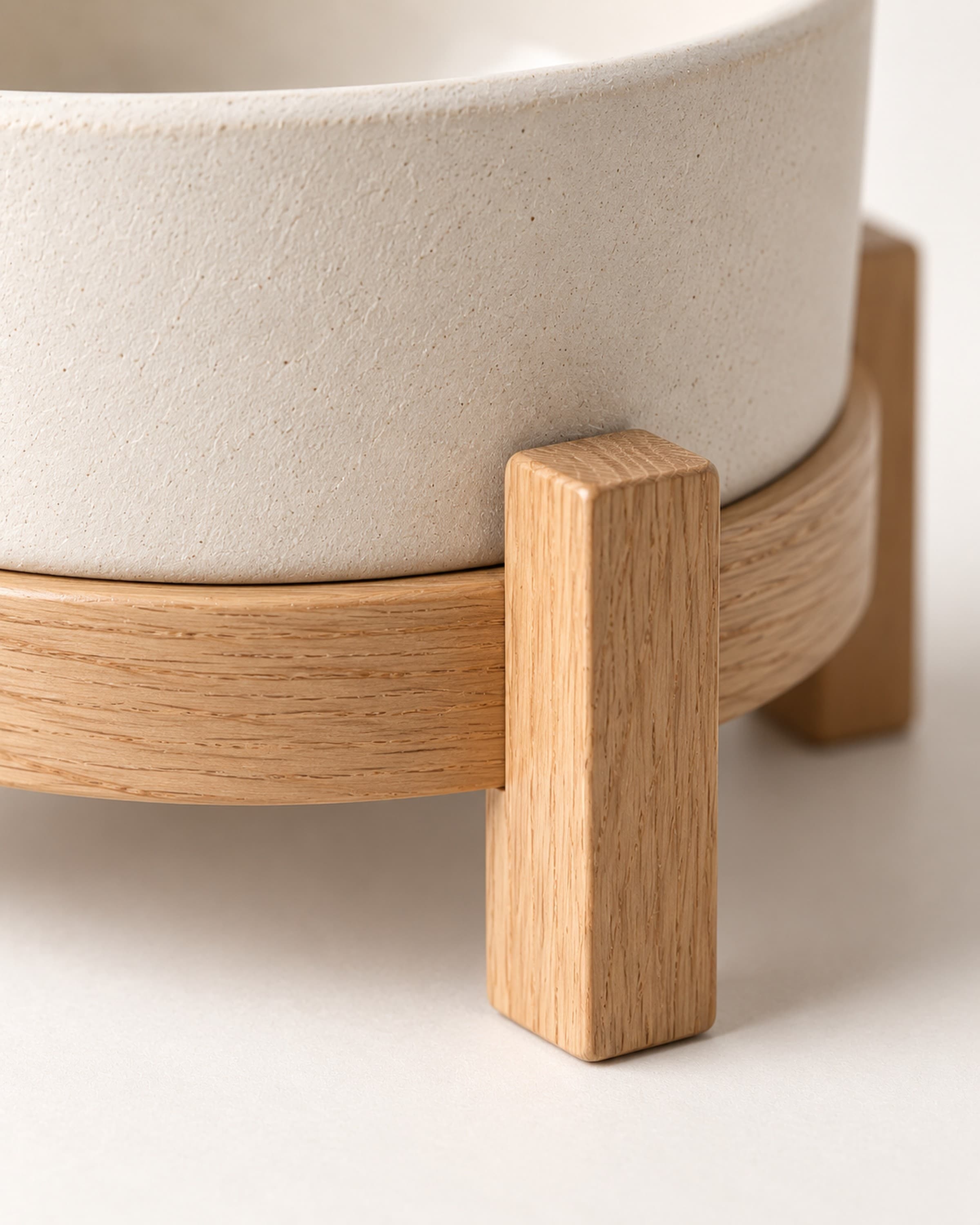 Holzmaserung des Ständers